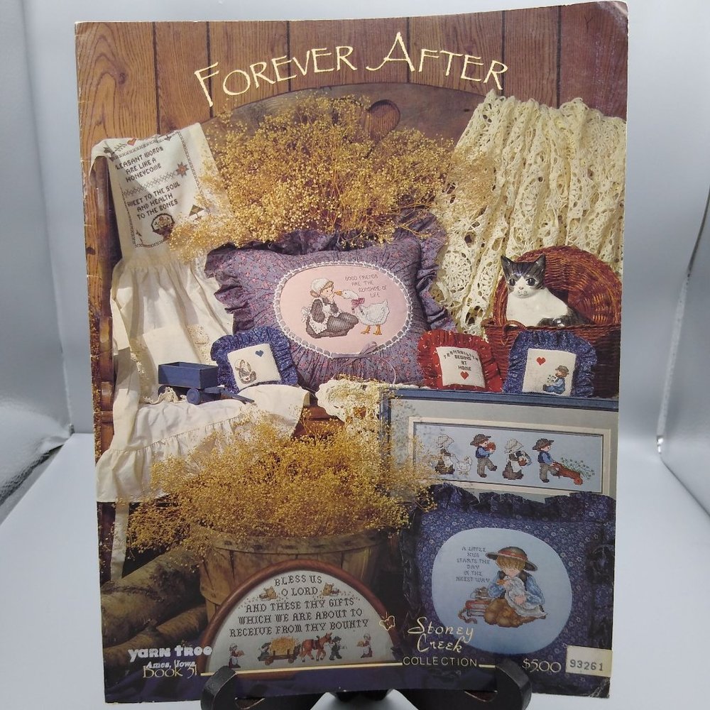 Vintage Cross Stitch Patterns, Forever After, 1986 Stoney Creek Collection Book